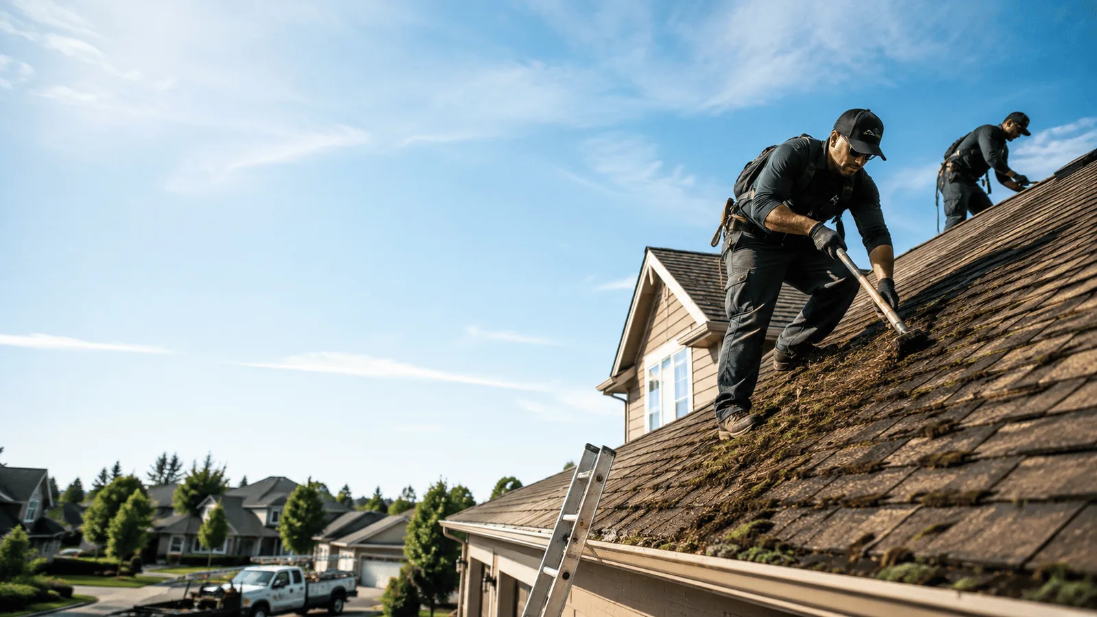 Roof Moss Removal in Braddock, PA near me